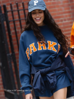 navy and orange parke sweatshirt​s