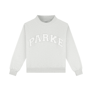 parke varsity mockneck sweatshirt