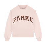 pink and brown parke sweatshirt