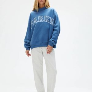 women's parke sweatshirt​ blue