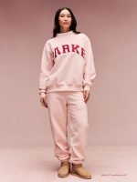 womens pink parke sweatshirt