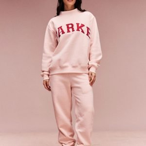 womens pink parke sweatshirt