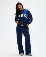 Parke boxer sweatpants navy blue