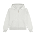 Parke grey Zip Up Hoodie