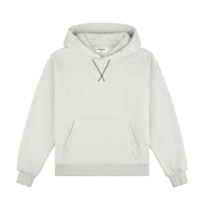 parke hoodie mock neck