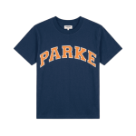 Navy and Orange Parke t shirt