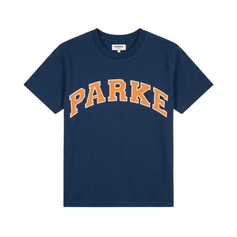 Navy and Orange Parke t shirt Navy and Orange Parke t shirt