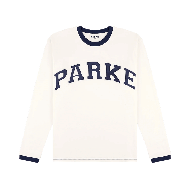 PARKE Varsity Long Sleeve T Shirt PARKE Varsity Long Sleeve T Shirt