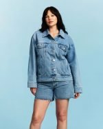 PARKE Vintage denim jacket​ Oversized