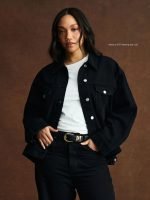 PARKE denim jacket​ Black Oversized