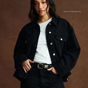 PARKE denim jacket​ Black Oversized