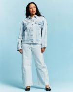 PARKE oversized denim jacket​s