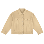 PARKE tan denim jacket