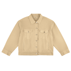 PARKE tan denim jacket