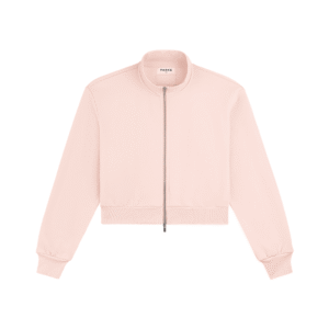 Parke Zip Up Mockneck Pink