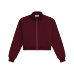 Parke Zip Up Mockneck Rose