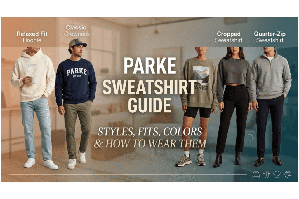 Parke Sweatshirt Guide Styles Fits Colors & How to Wear Them