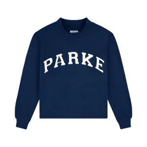 mock neck sweatshirt parke