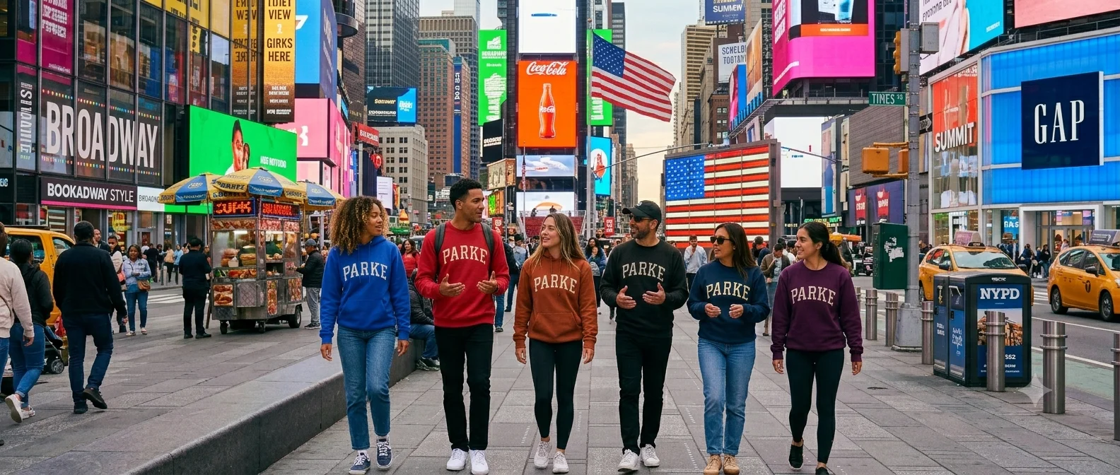 parke usa sweatshirt